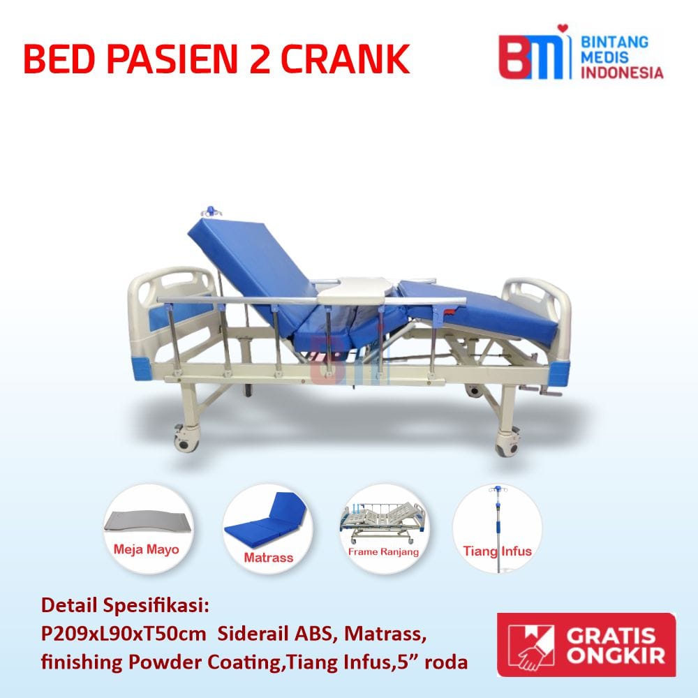 bed pasien abs 2 engkol Bintang Medis Indonesia