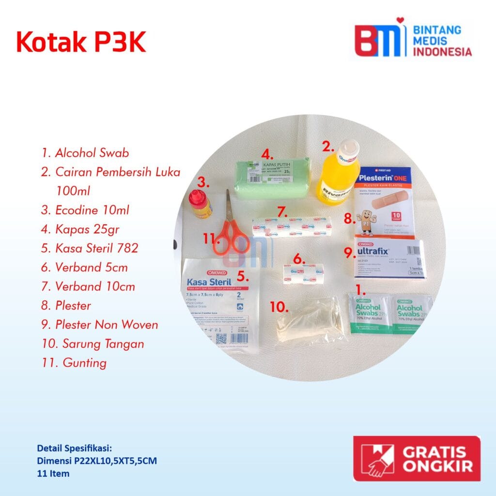jual kotak p3k full