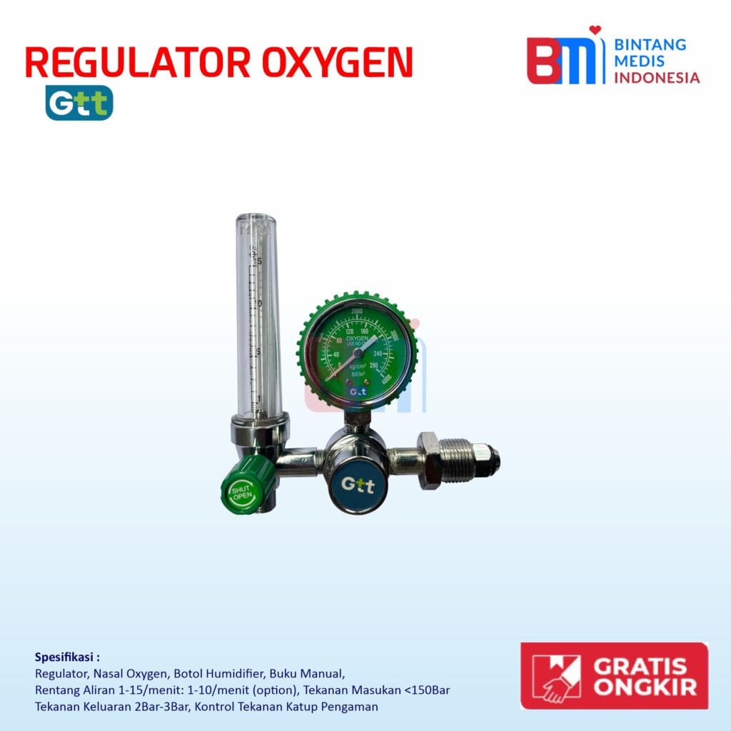 Regulator Oksigen Set | Bintang Medis