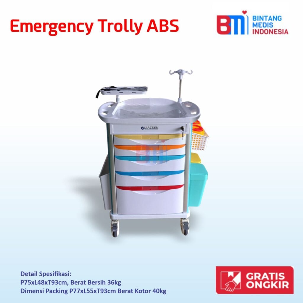 Trolly emergency ABS | Bintang MEdis
