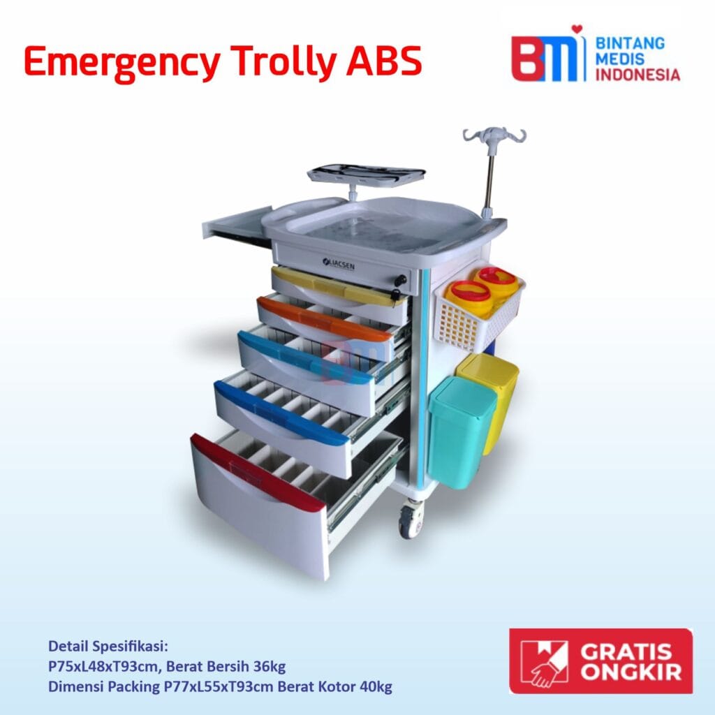 Trolly emergency ABS | Bintang MEdis