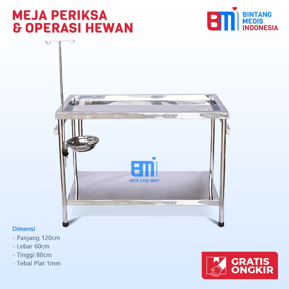 meja periksa hewan