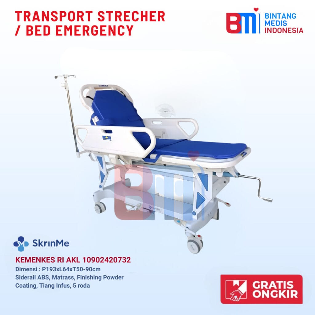 Transport Stretcher ABS | Brankar Emergency | BEd Emergency