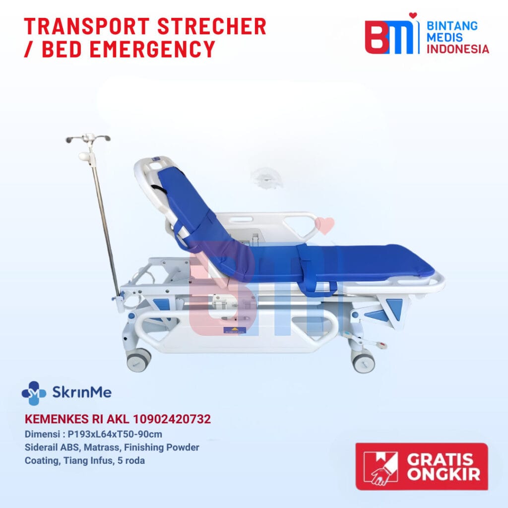 Transport Stretcher ABS | Brankar Emergency | BEd Emergency