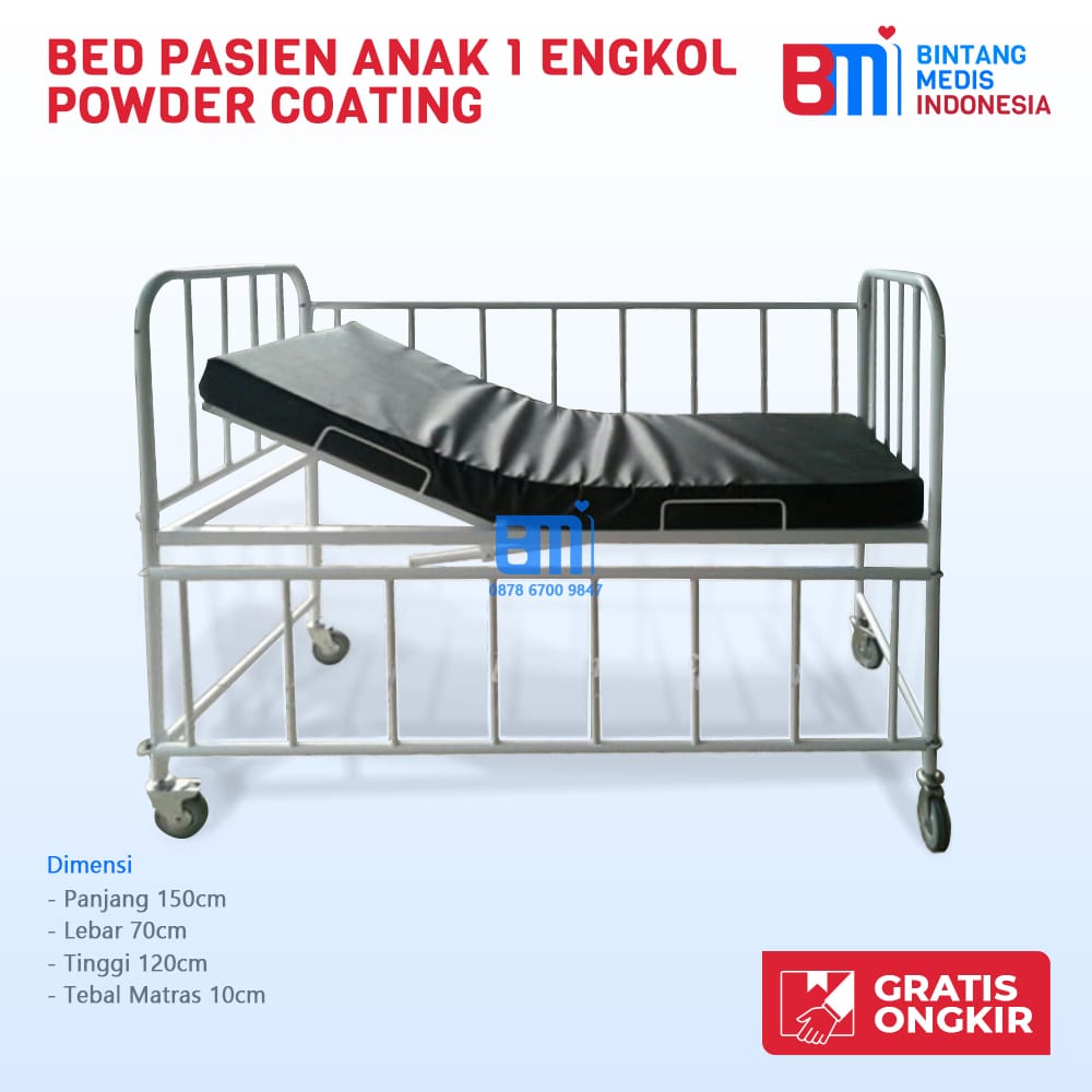 Bed Pasien Anak 1 Engkol PC