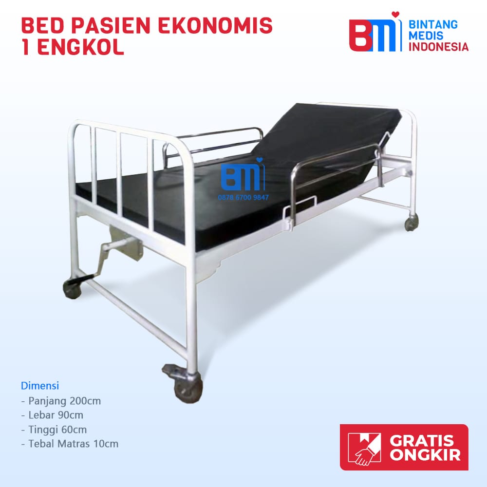bed pasien ekonomis 1 engkol