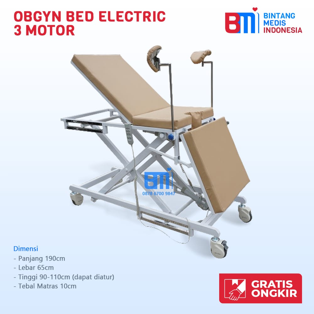 Obgyn Bed Elektrik 3 Motor