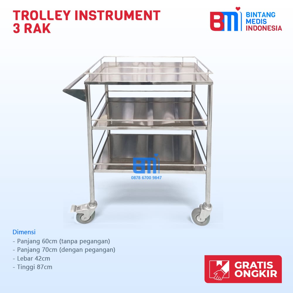 Trolly Instrument 3 Rak