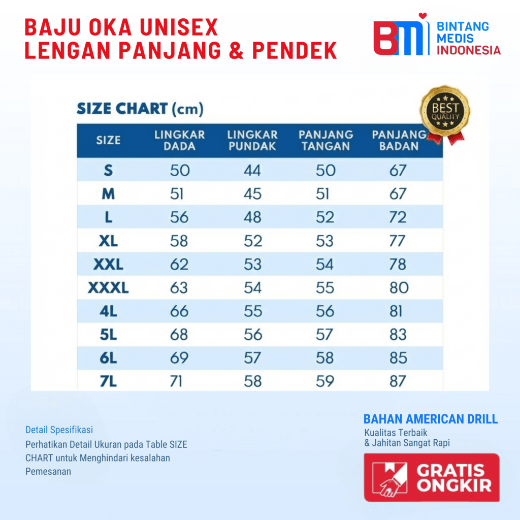 baju perawat | baju oka